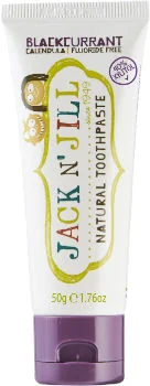 Jack N' Jill naturalna pasta do zębów bez fluoru Organiczna czarna porzeczka Jack N' Jill naturalna pasta do zębów bez fluoru Organiczna czarna porzeczka