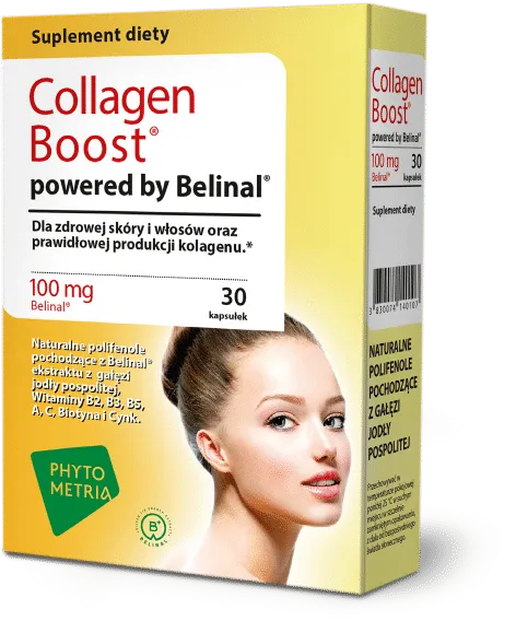 Phytometria Collagen Boost wzbogacony o Belinal, 30 kapsułek