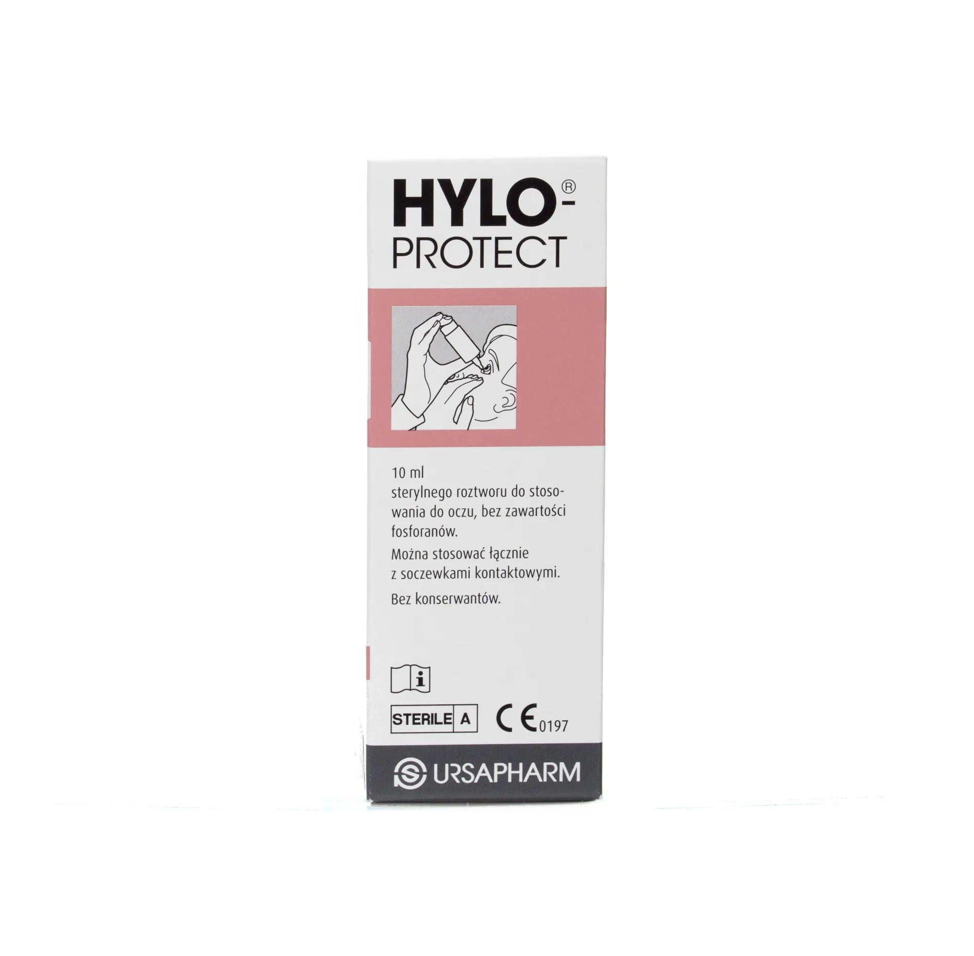 Hylo-protect nawilżające krople do oczu, 10 ml 