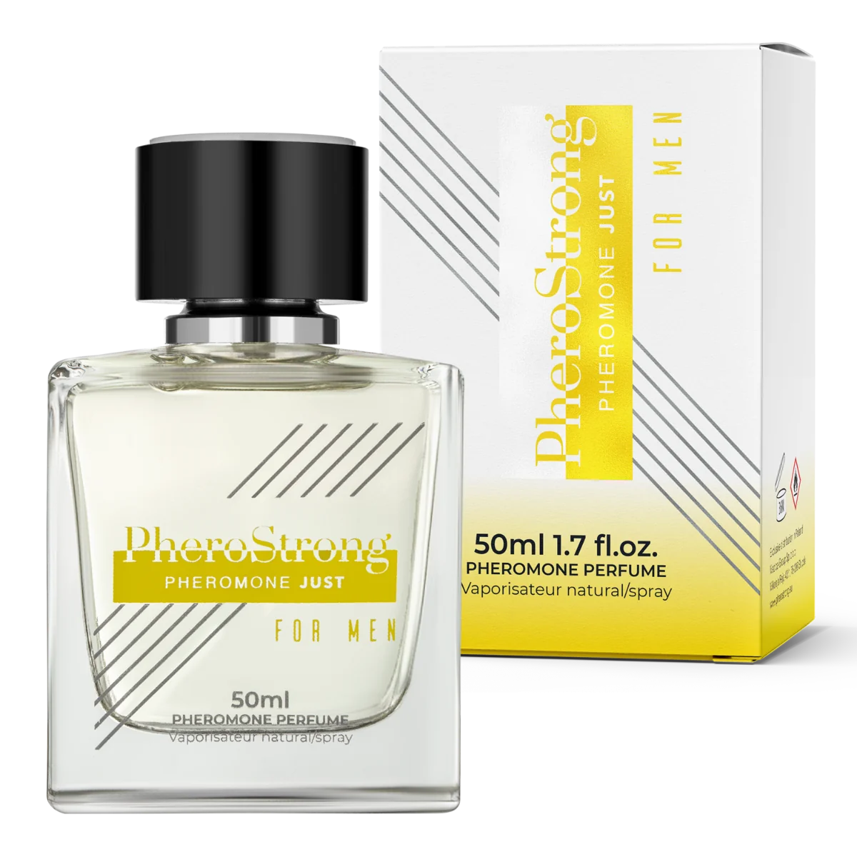 Just with PheroStrong for Men perfumy z feromonami dla mężczyzn, 50 ml