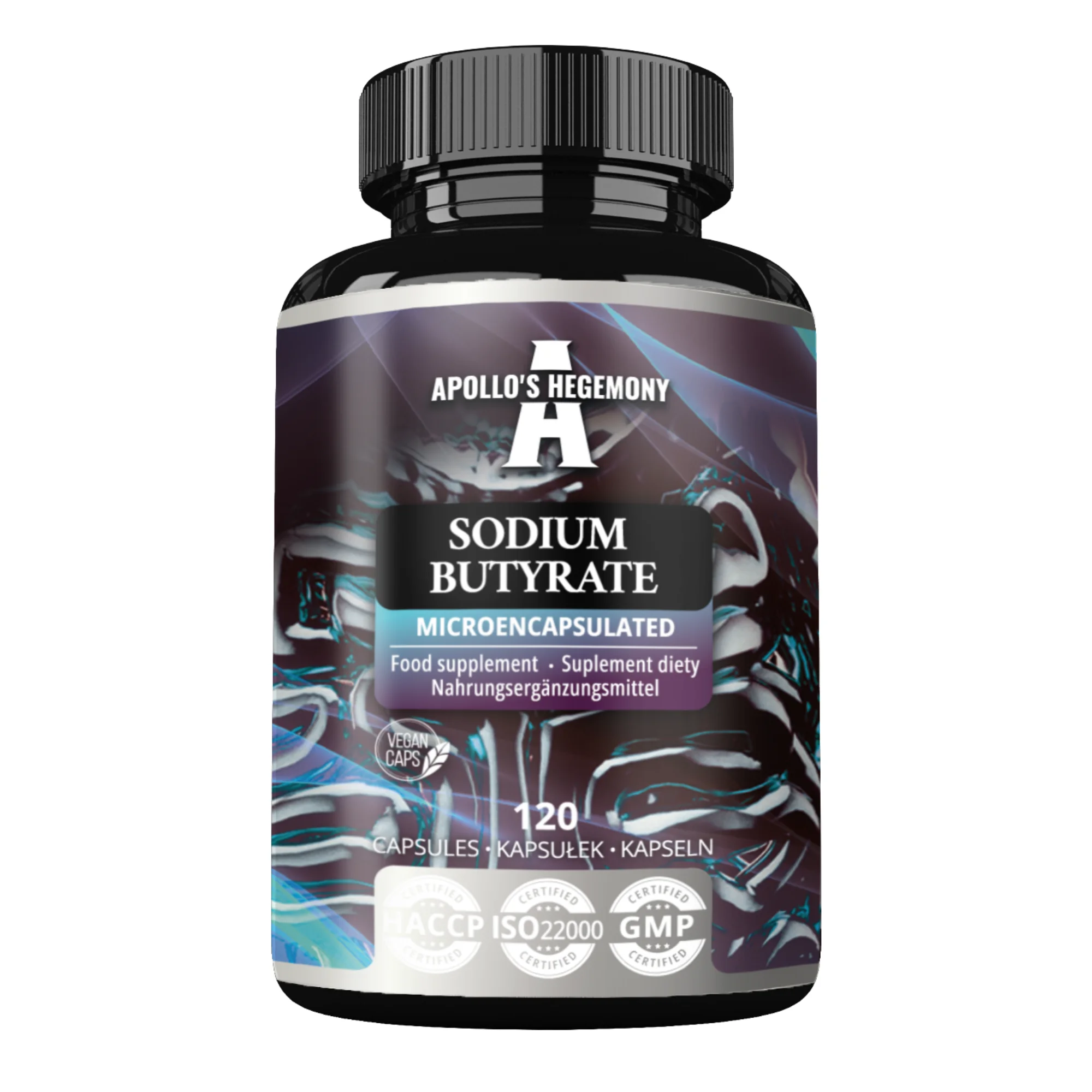 Apollo's Hegemony Sodium Butyrate 120 kapsułek