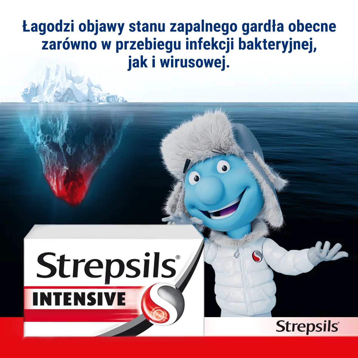 Strepsils Intensive 8,75 mg 36 tabletek do ssania