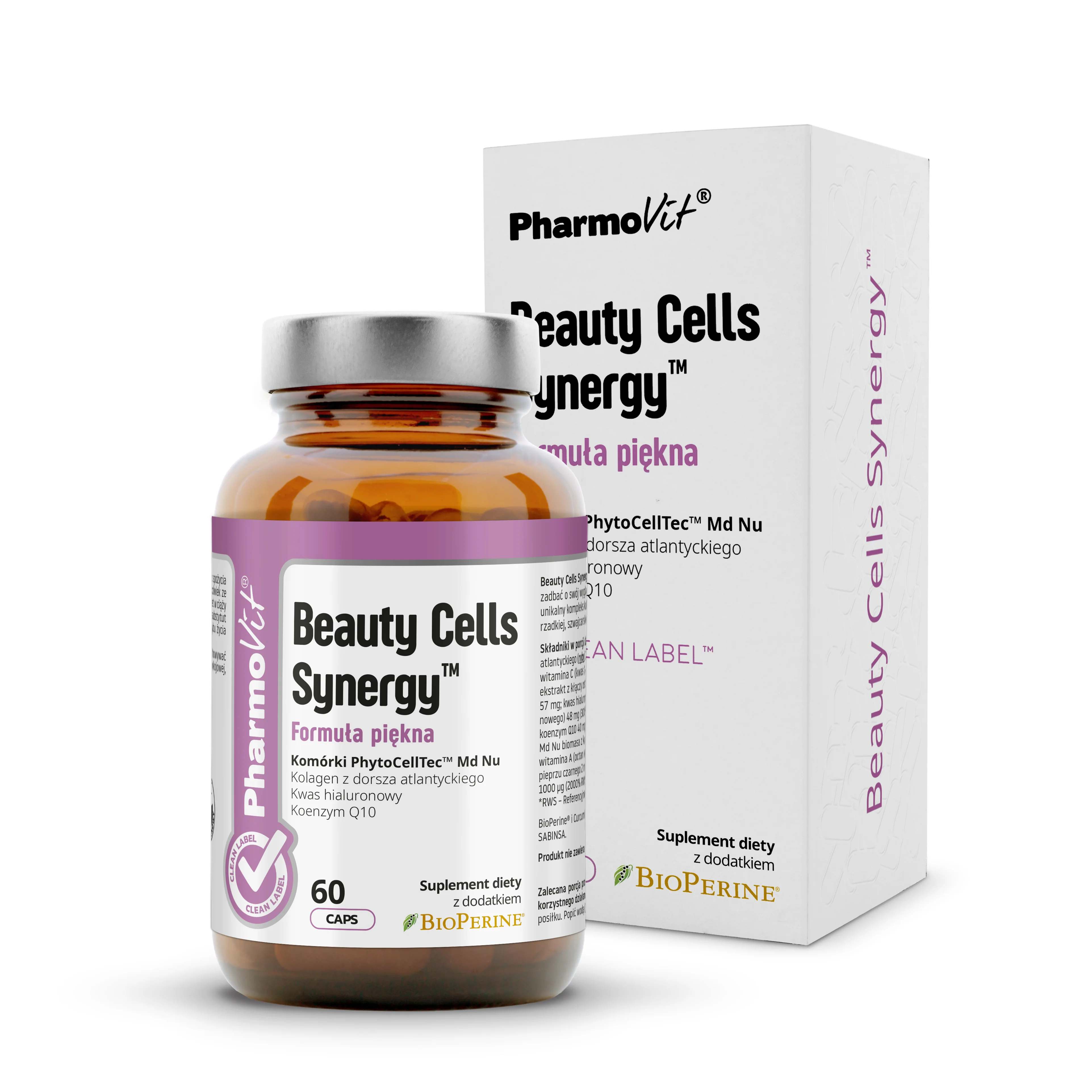 PharmoVit® Beauty Cells Synergy™ Formuła piękna 60 kapsułek