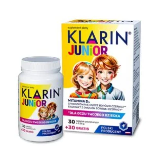 Klarin® Junior 30 tabletek + 30 gratis