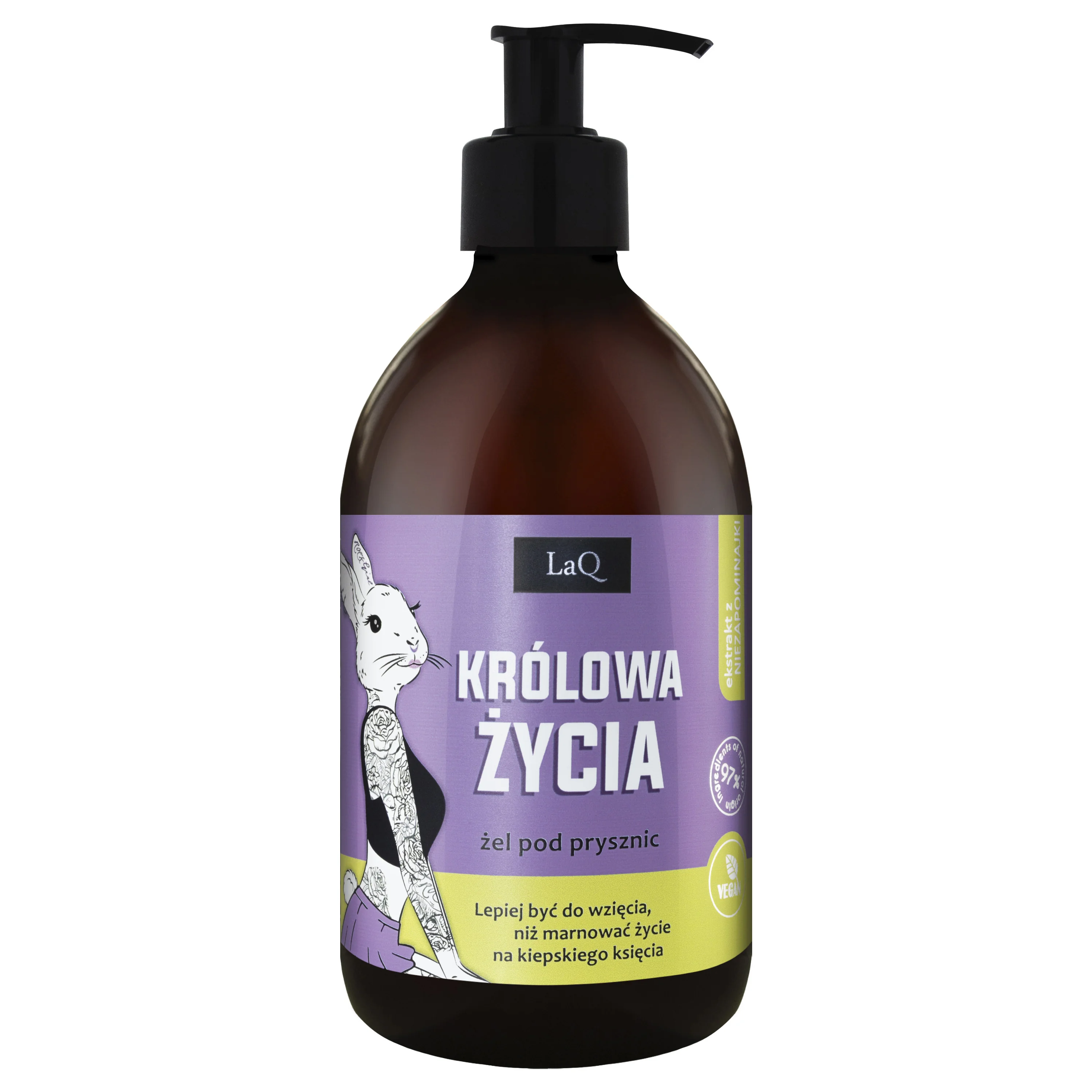 LaQ Królowa Życia żel pod prysznic, 500 ml
