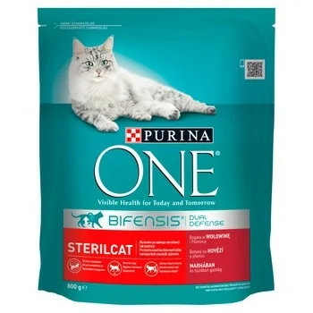 Karma dla dorosłych kotów bogata w wołowinę i pszenicę Purina ONE Sterilcat Pełnoporcjowa Karma dla dorosłych kotów bogata w wołowinę i pszenicę Purina ONE Sterilcat Pełnoporcjowa