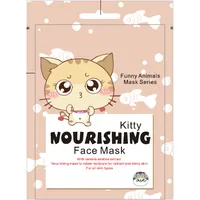 Mond’Sub Kitty Nourishing Face Mask odżywcza maska w płachcie do twarzy Kotek, 24 ml, 1 szt.