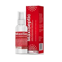Maxiseptic, 1 mg + 20 mg/ml, aerozol na skórę, 250 ml
