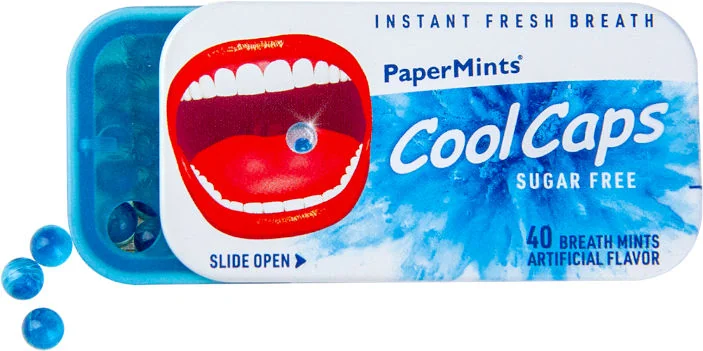 PaperMints Cool Caps miętowe kulki PaperMints Cool Caps miętowe kulki