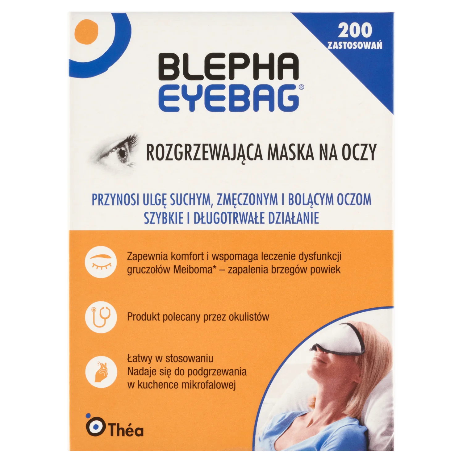 Blepha Eyebag maska rozgrzewająca na oczy
