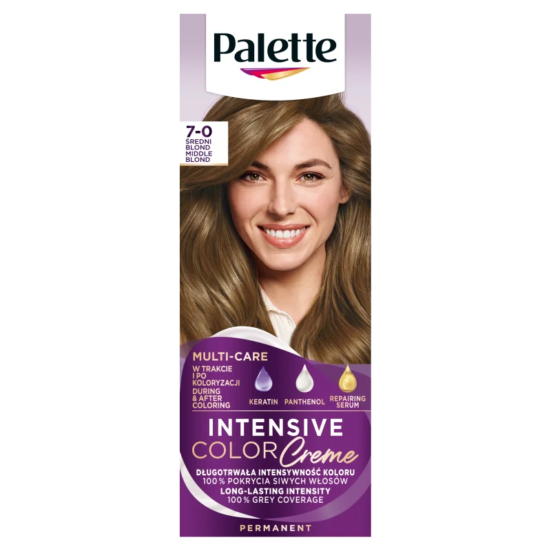 Schwarzkopf Palette Intensive Color Creme farba do włosów N6 średni blond, 1 szt.
