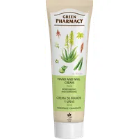 Green Pharmacy krem do rąk i paznokci Aloes, 100 ml