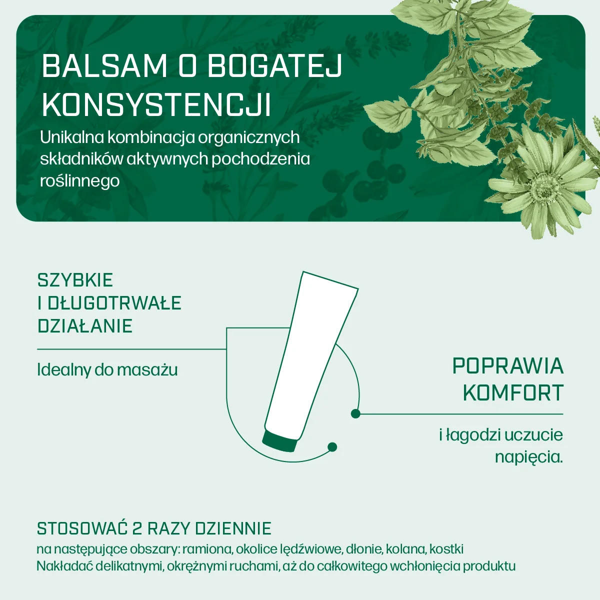 Iana Stawy kojący balsam do masażu, 100 ml