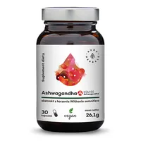 Ashwaganda KSM-66 korzeń 500 mg, suplement diety, 30 kapsułek