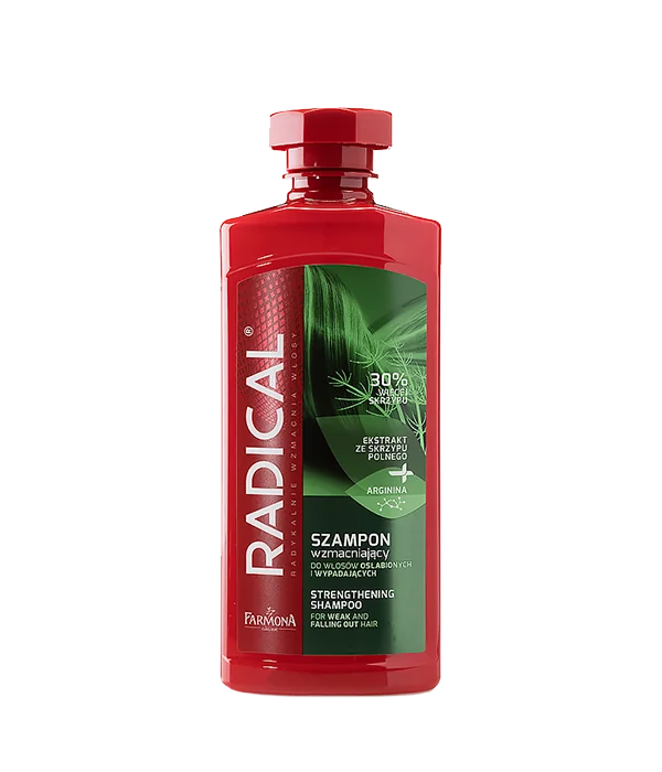 Radical szampon wzmacniający do włosów osłabionych i wypadających, 400 ml