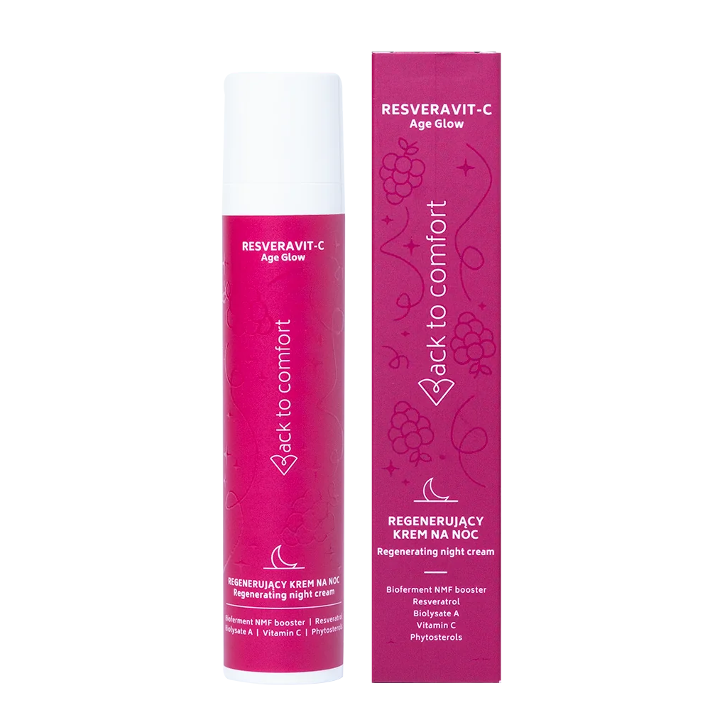Back To Comfort Resveravit-C regenerujący krem na noc, 50 ml