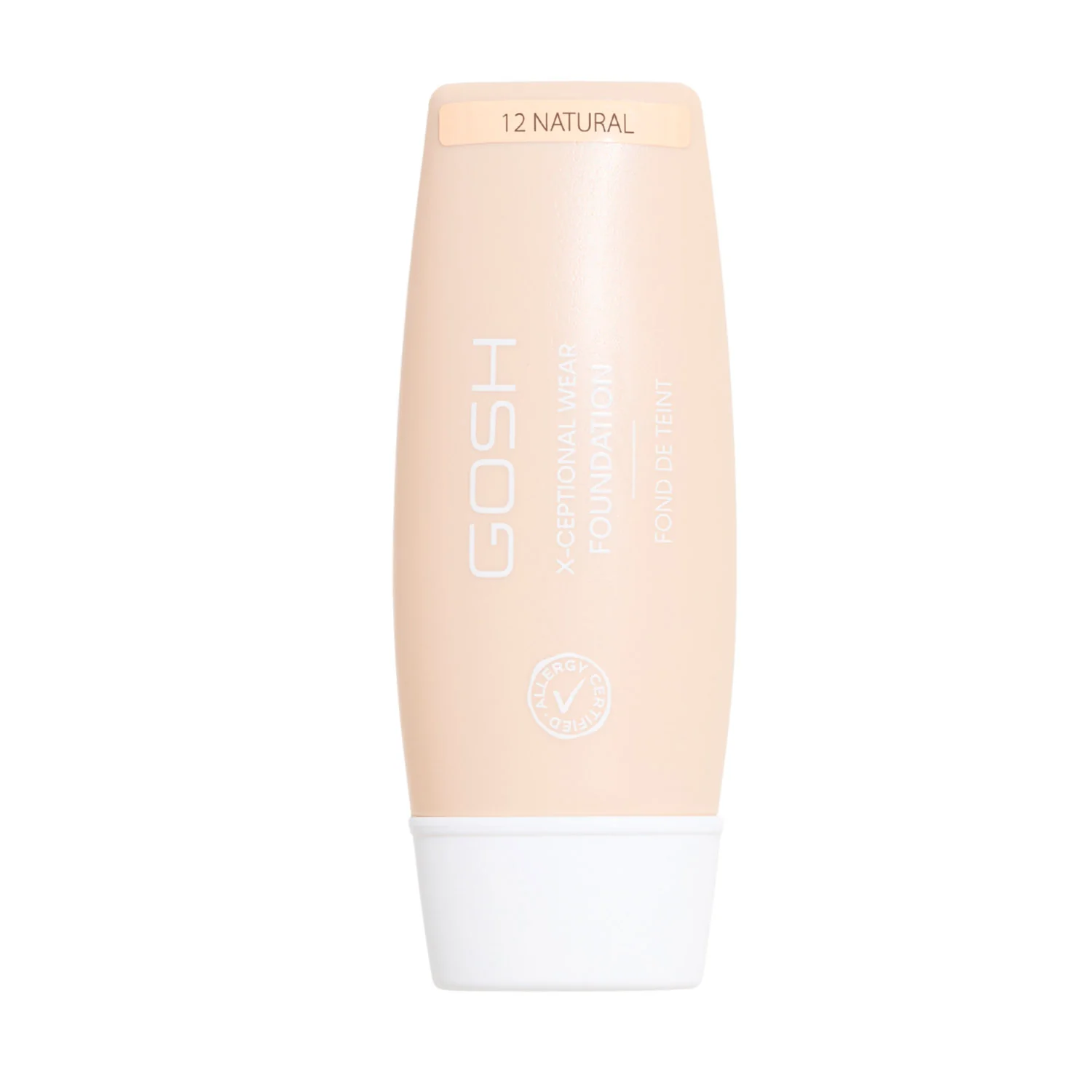 GOSH X-Ceptional Wear długotrwały podkład 12 Natural, 35 ml
