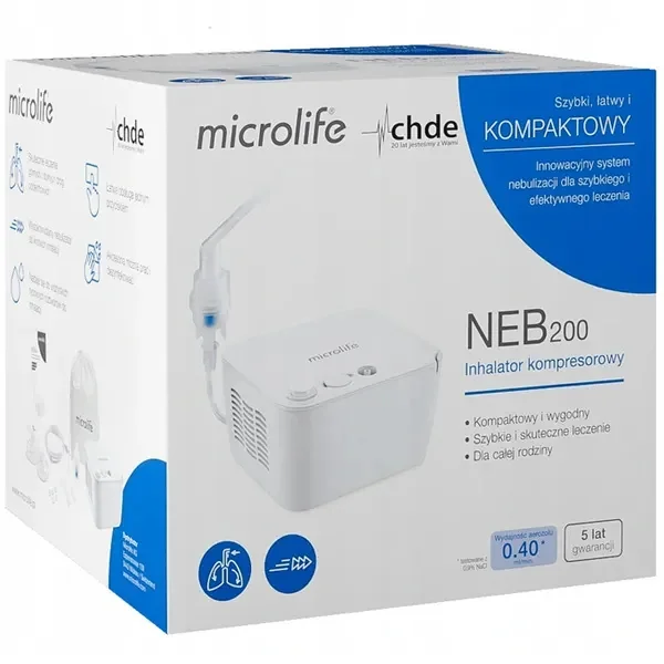 Microlife Neb 200 inhalator kompresorowy, 1 sztuka