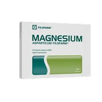 Magnesium Asparticum Filofarm, 40 mg, 50 tabletek