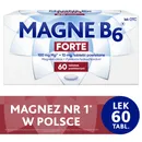 Magne B6 Forte, 100 mg + 10 mg, 60 tabletek powlekanych