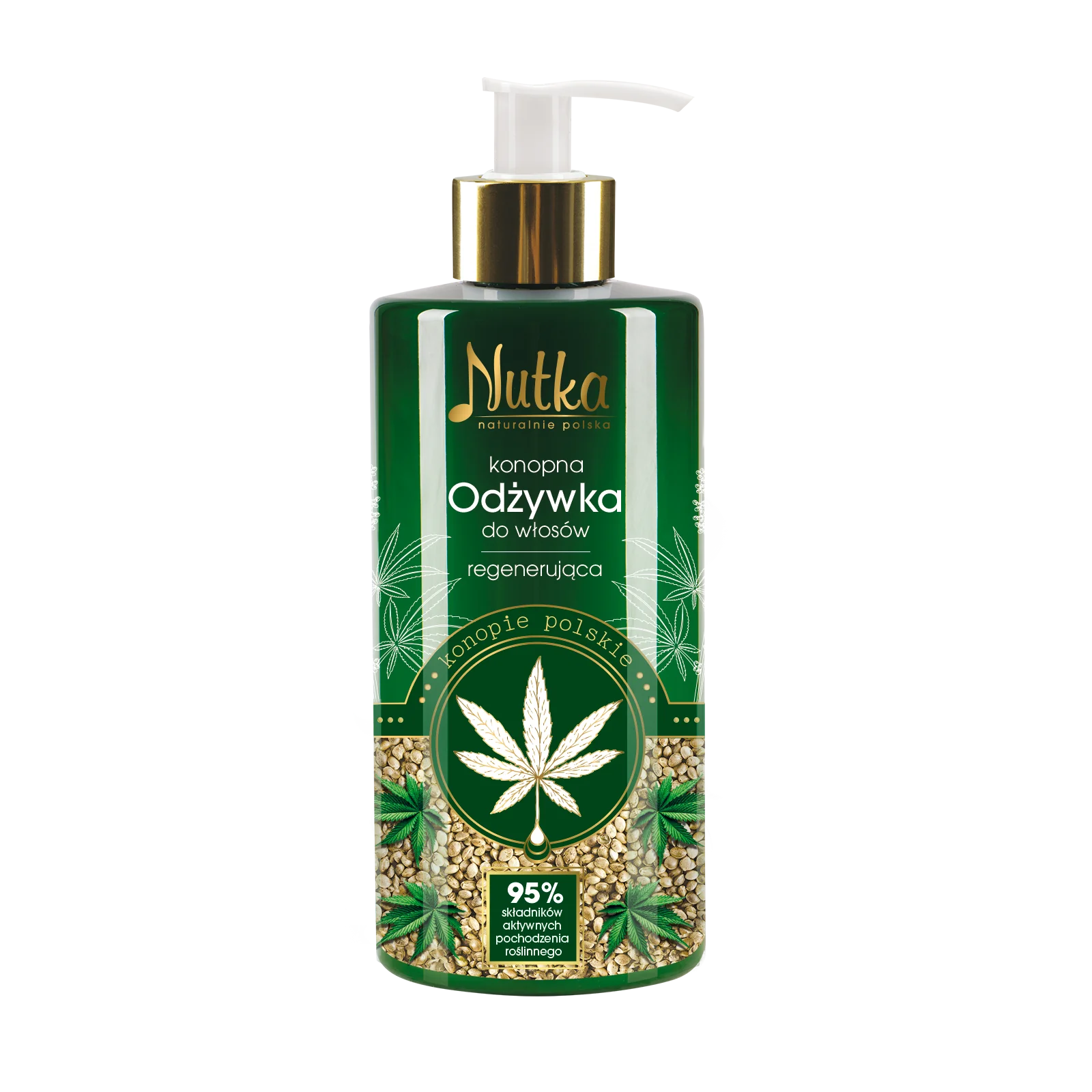 Nutka Konopie Polskie regenerująca odżywka do włosów, 250 ml