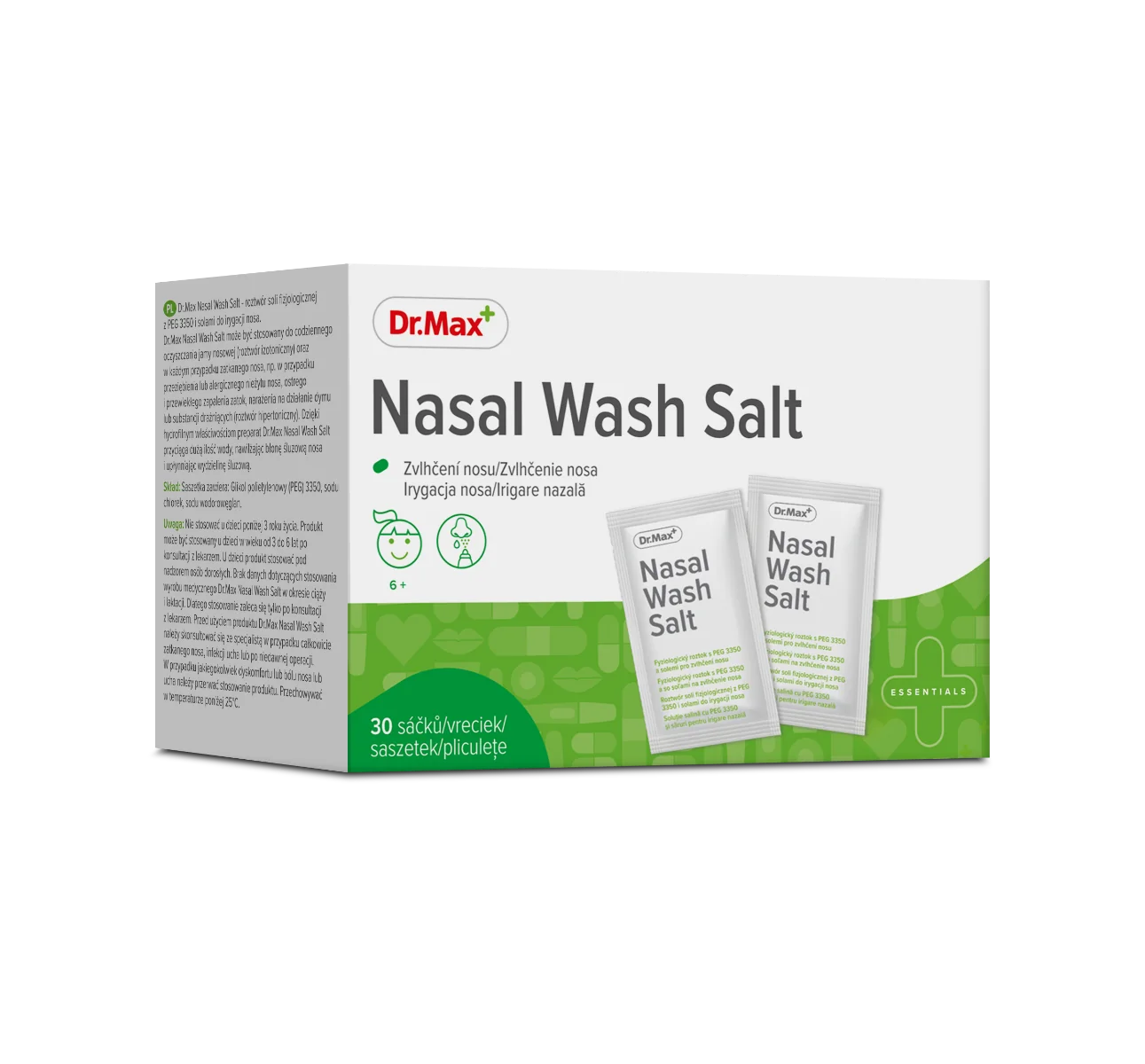 Nasal Wash Salt Dr. Max 30 saszetek