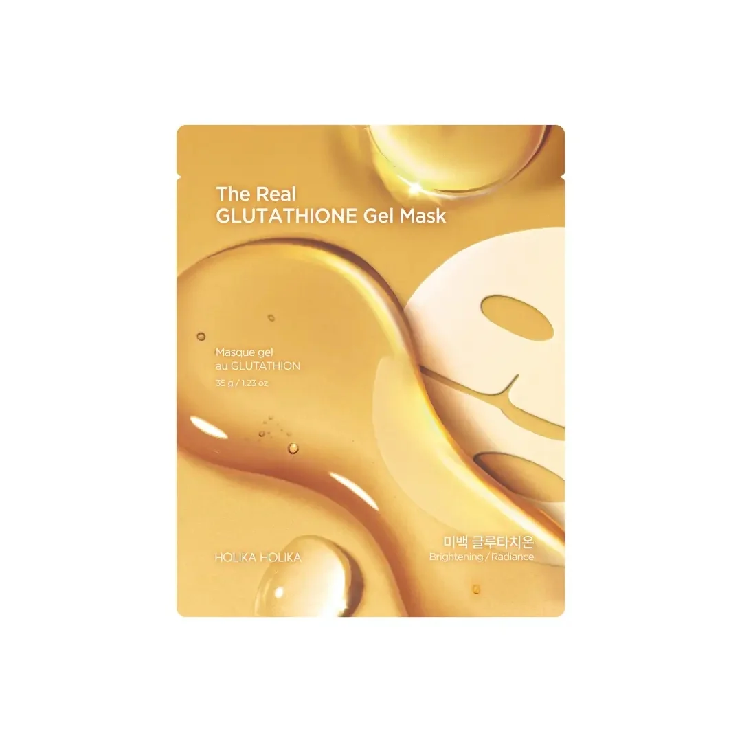 Holika Holika The Real GLUTATHIONE Gel Mask hydrożelowa maska całonocna, 35 g