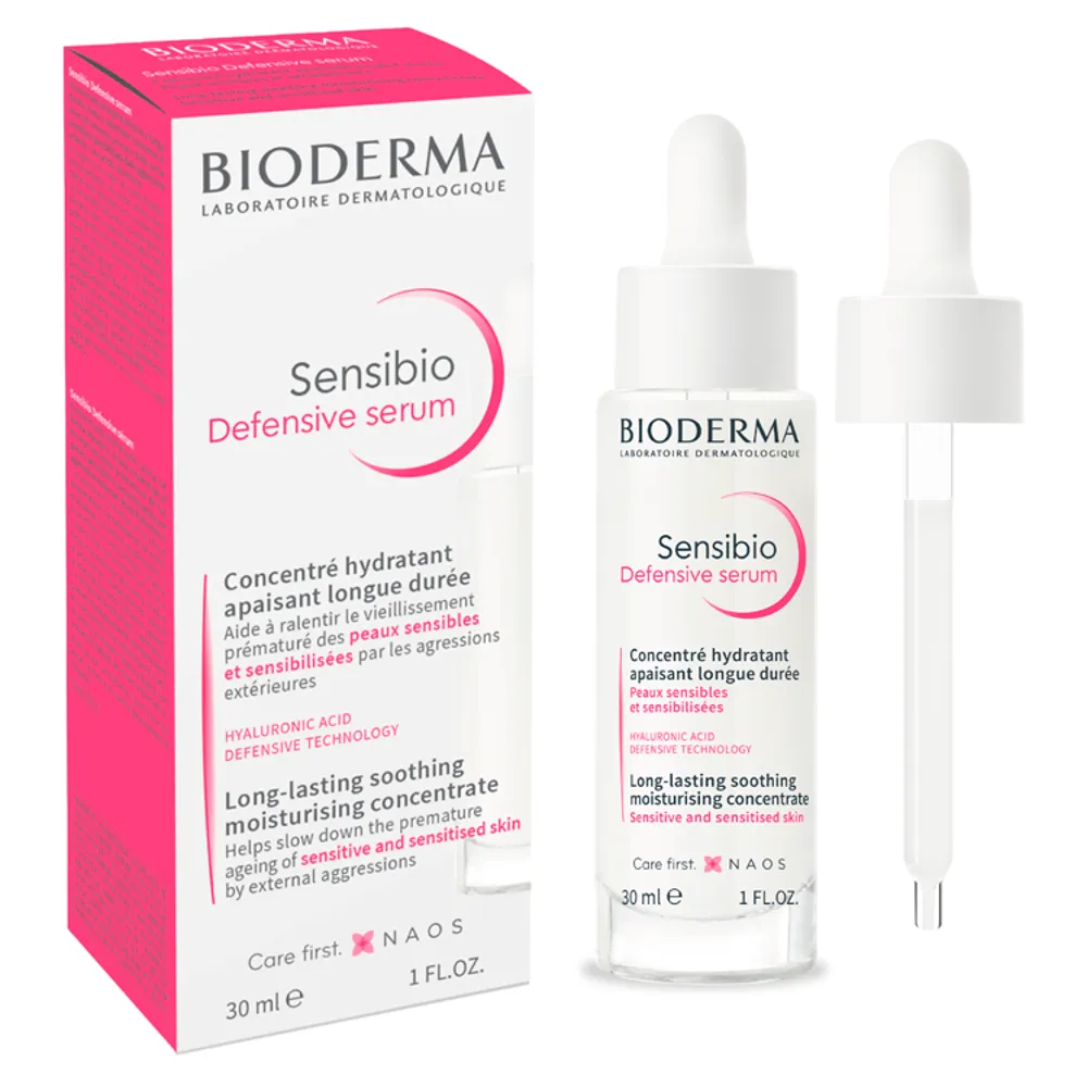 Bioderma Sensibio Defensive Serum Łagodzące serum nawilżające, 30 ml 