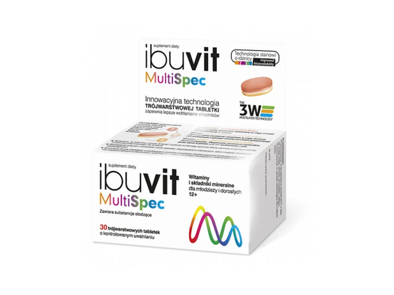 Ibuvit MultiSpec, suplement diety, 30 tabletek 