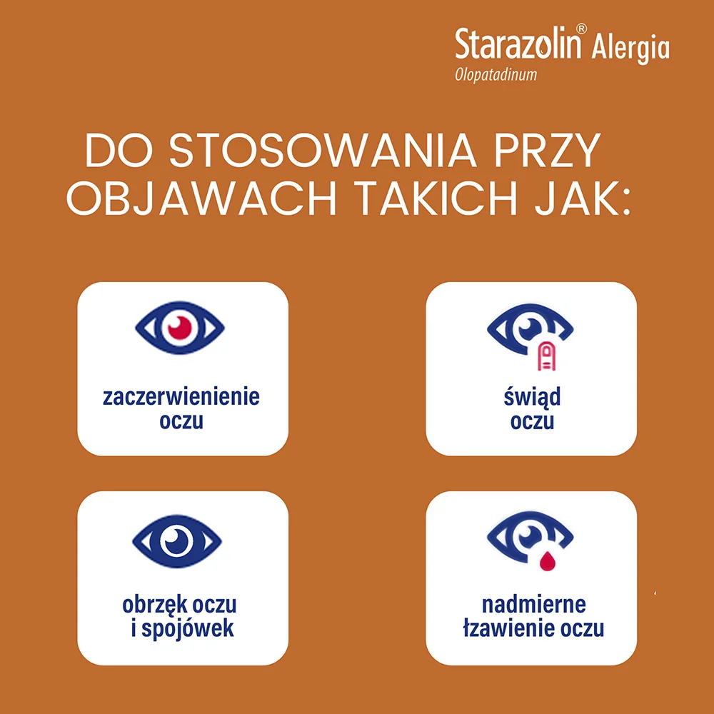 Starazolin Alergia 1 mg/ml, krople do oczu, 5 ml