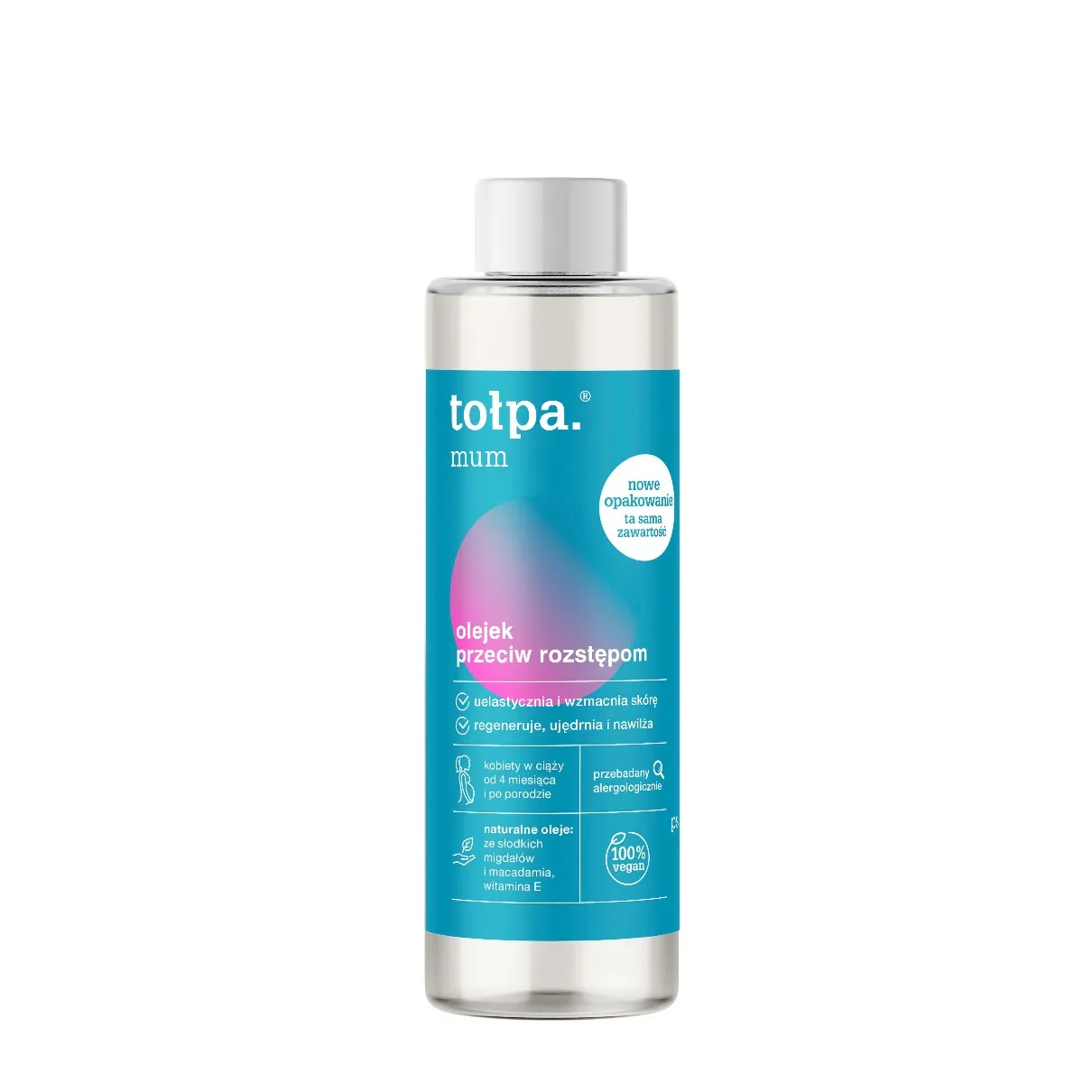 Tołpa, Mum, olejek przeciw rozstępom, 200ml