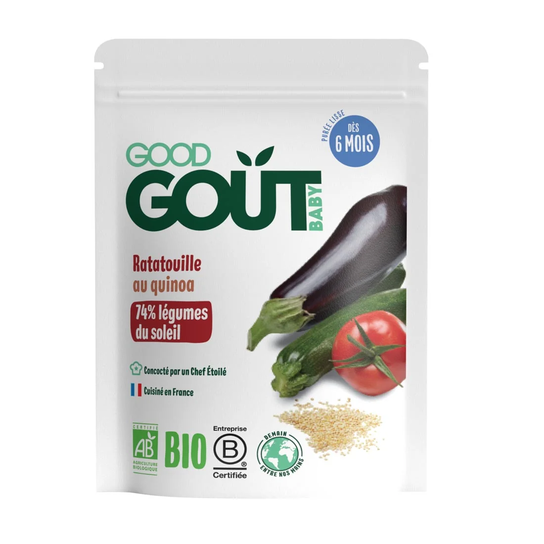 Good Gout BIO ratatuj z quinoą, 190 g
