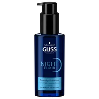 Schwarzkopf Gliss Night Elixir Overnight Moisture eliksir na noc do włosów normalnych i suchych, 100 ml