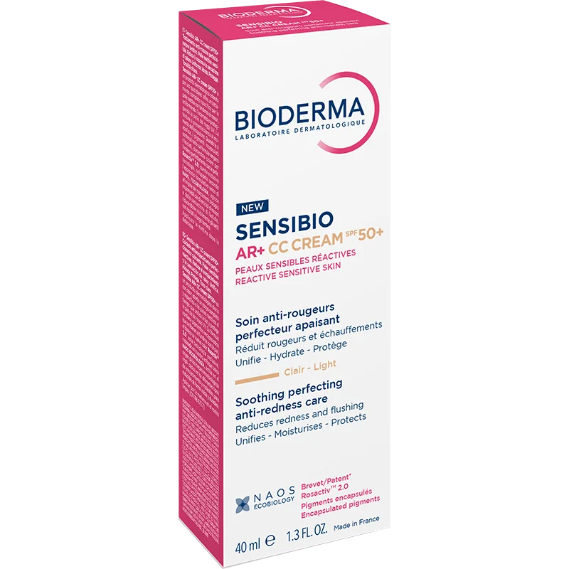 Bioderma Sensibio AR+ CC SPF 50+ krem kojący, 40 ml