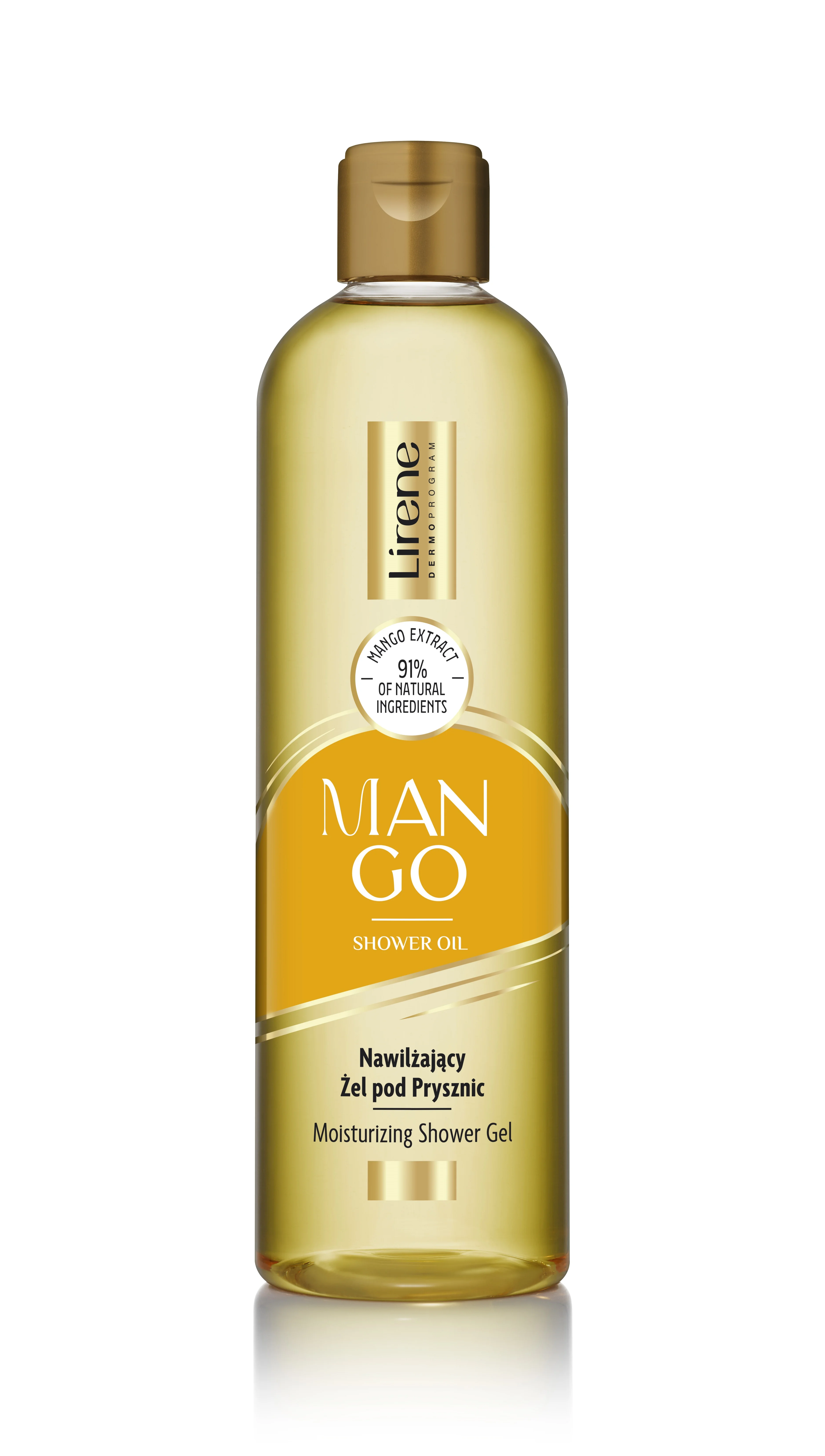 Lirene Mango nawilżający żel pod prysznic, 400 ml