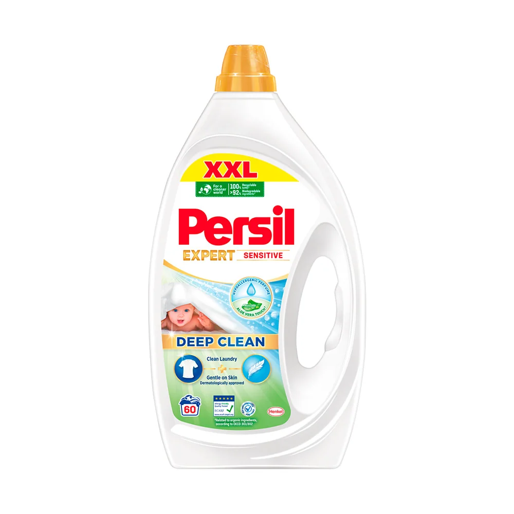 Persil Deep Clean Expert Sensitive żel do prania, 60 prań, 2,7 l