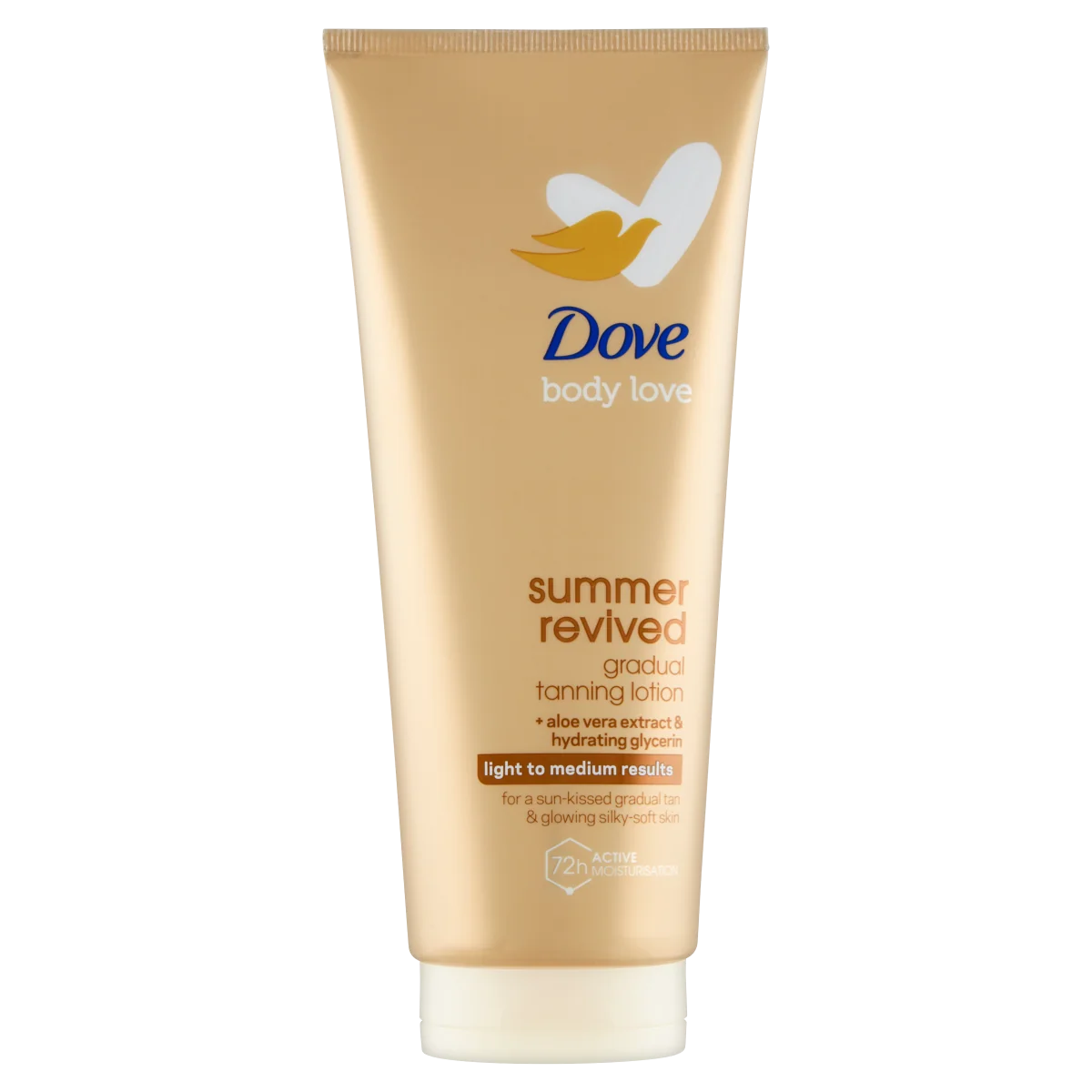 Dove Body Love Summer Revived samoopalające mleczko do ciała Light to Medium, 200 ml