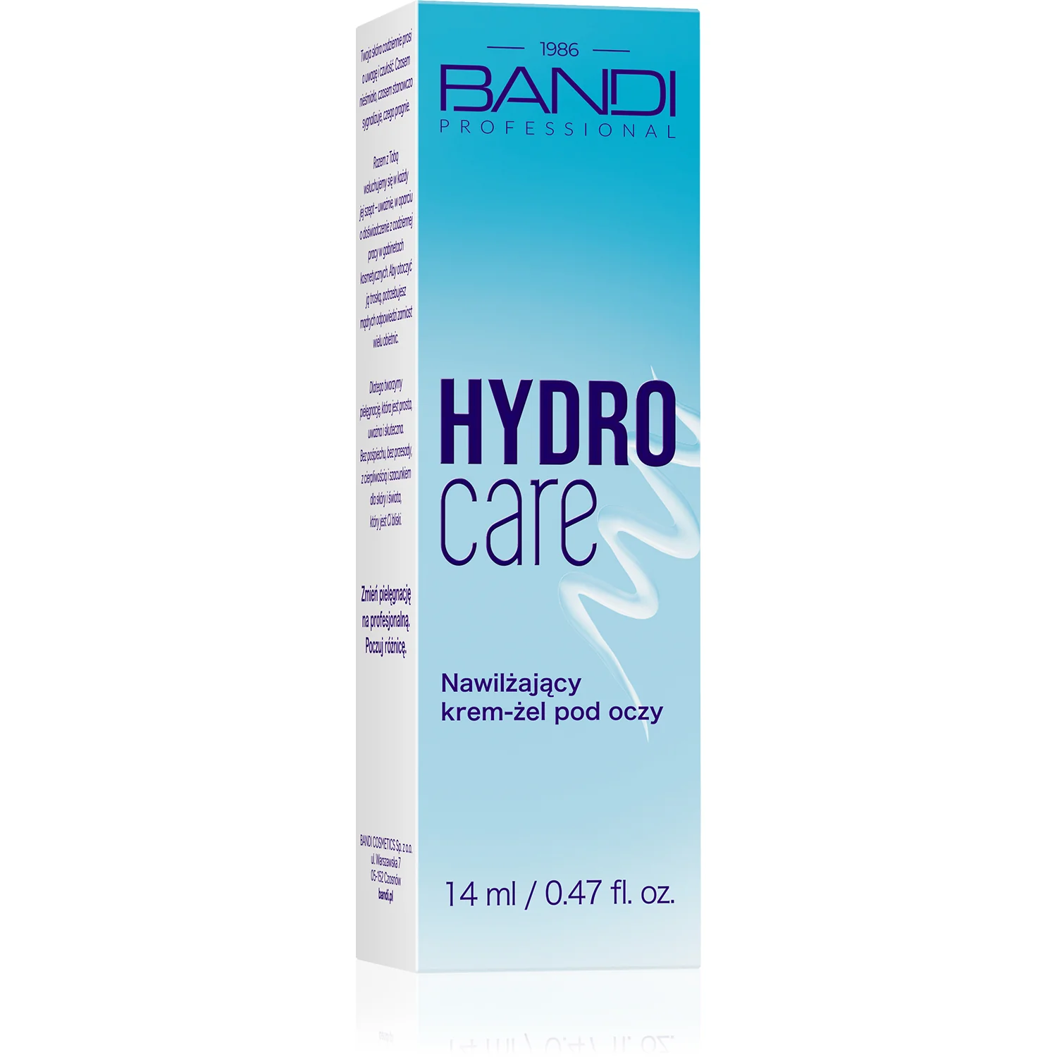 BANDI Hydro Care nawilżajacy krem-żel pod oczy, 14 ml
