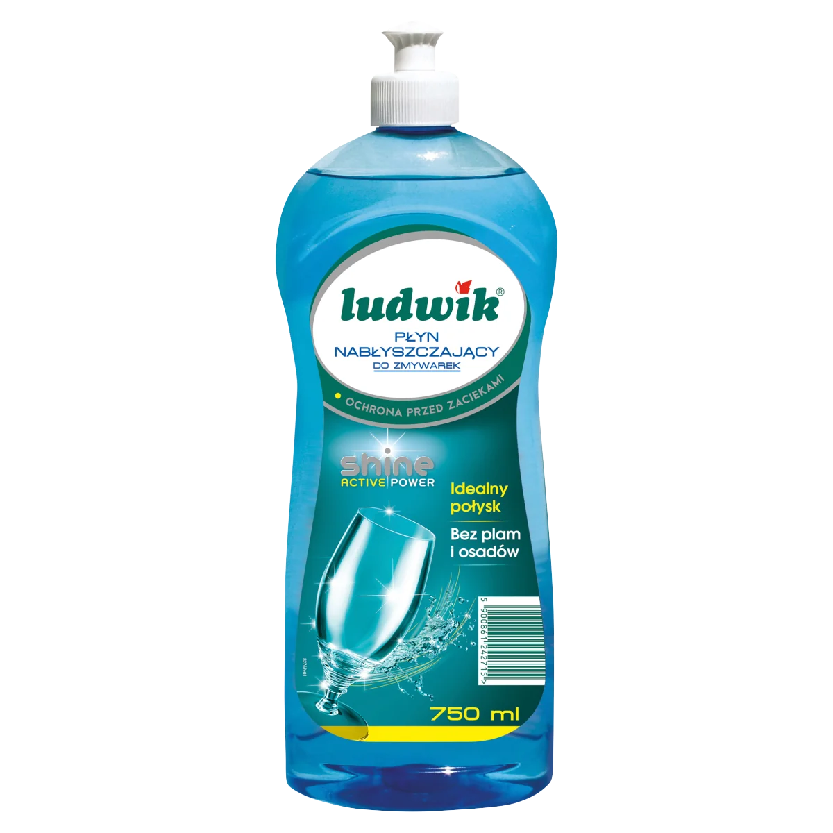 Ludwik płyn nabłyszczający do zmywarek, 750 ml