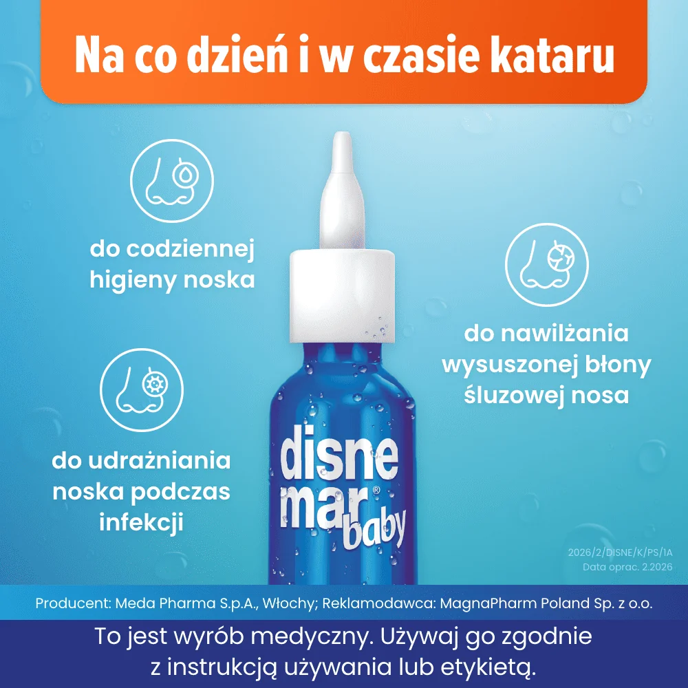Disnemar baby woda morska dla dzieci, 25 ml