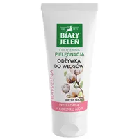 Biały Jeleń, hipoalergiczna odżywka do włosów, czysta bawełna, proteiny pszeniczne. 200 ml