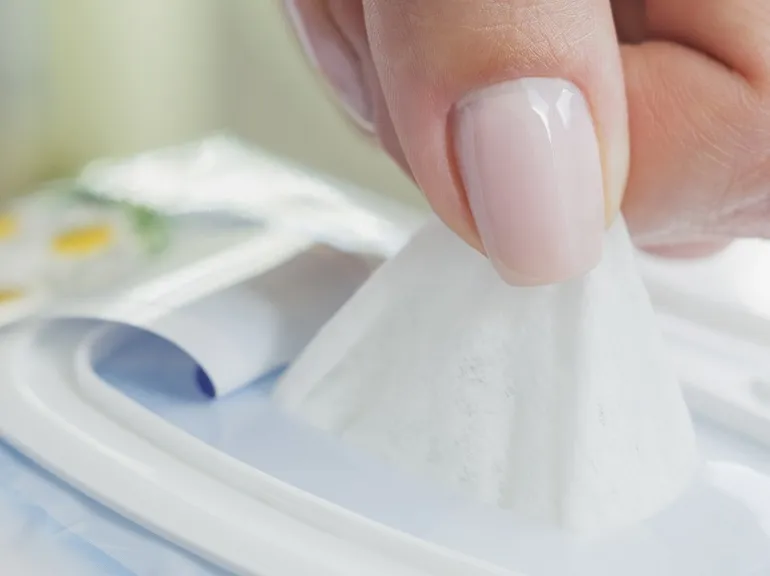 Toallitas para la higiene íntima durante el embarazo