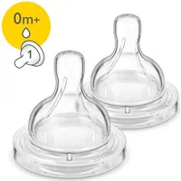 Avent Classic, antykolkowy smoczek na butelkę, SCF631/27, 0m+, 2 sztui