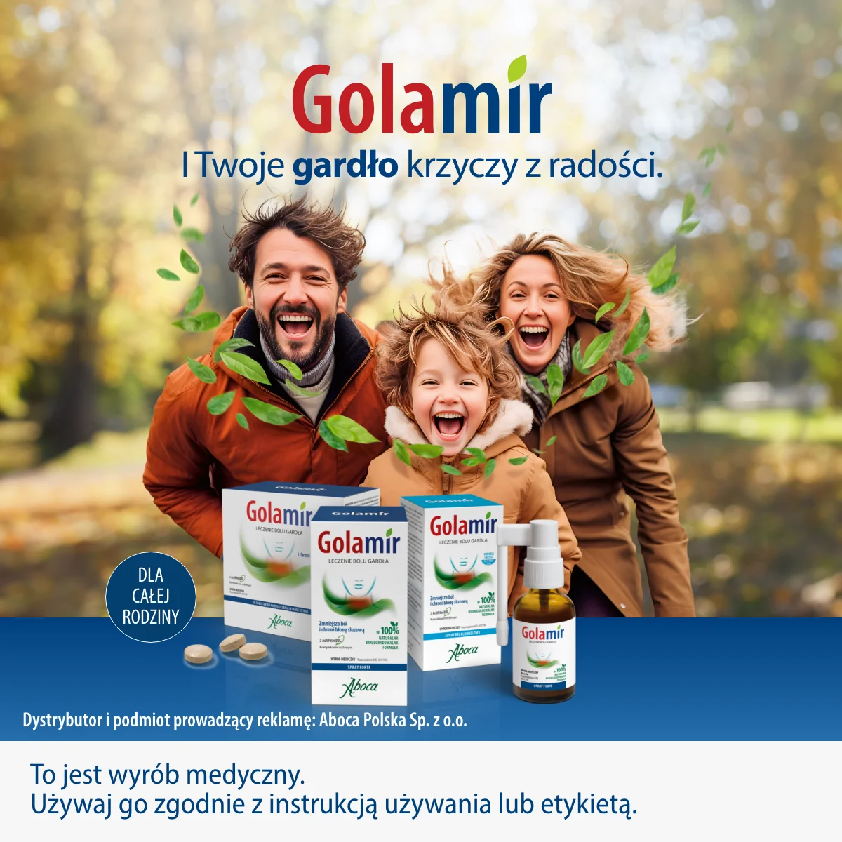 Golamir 20 tabletek do rozpuszenia w jamie ustnej