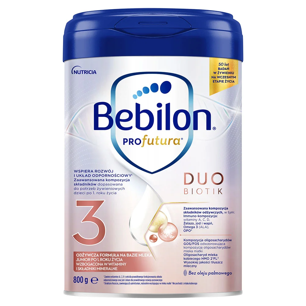 Bebilon Profutura 3 DuoBiotik mleko po 1. roku życia, 800 g