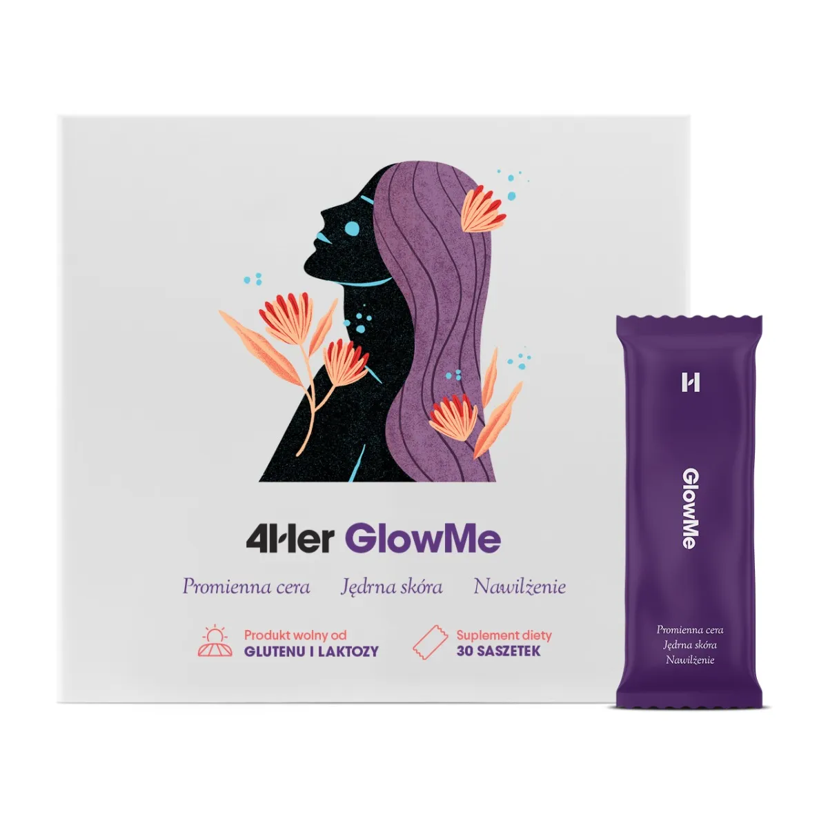 Health Labs GlowMe, suplement diety, 30 saszetek