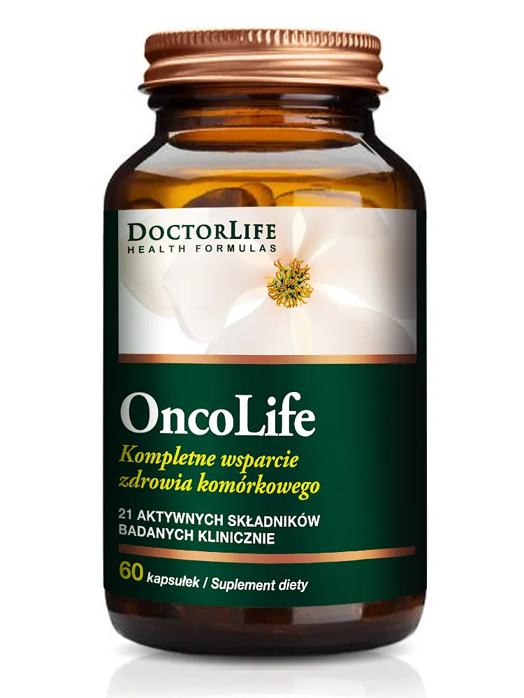 Doctor Life OncoLife kompletne wsparcie zdrowia komórkowego, 60 kapsułek