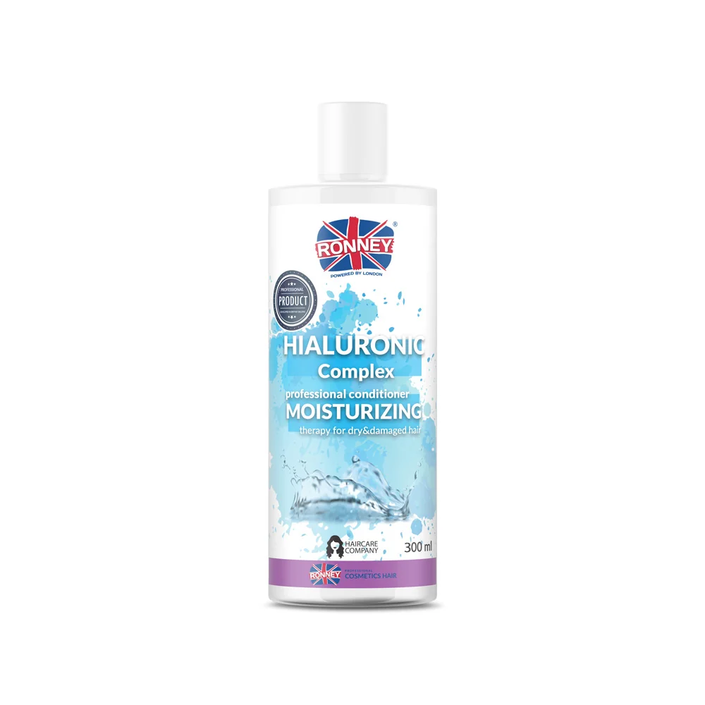 RONNEY Hialuronic Complex Moisturizing nawilżająca odżywka do włosów suchych i zniszczonych, 300 ml