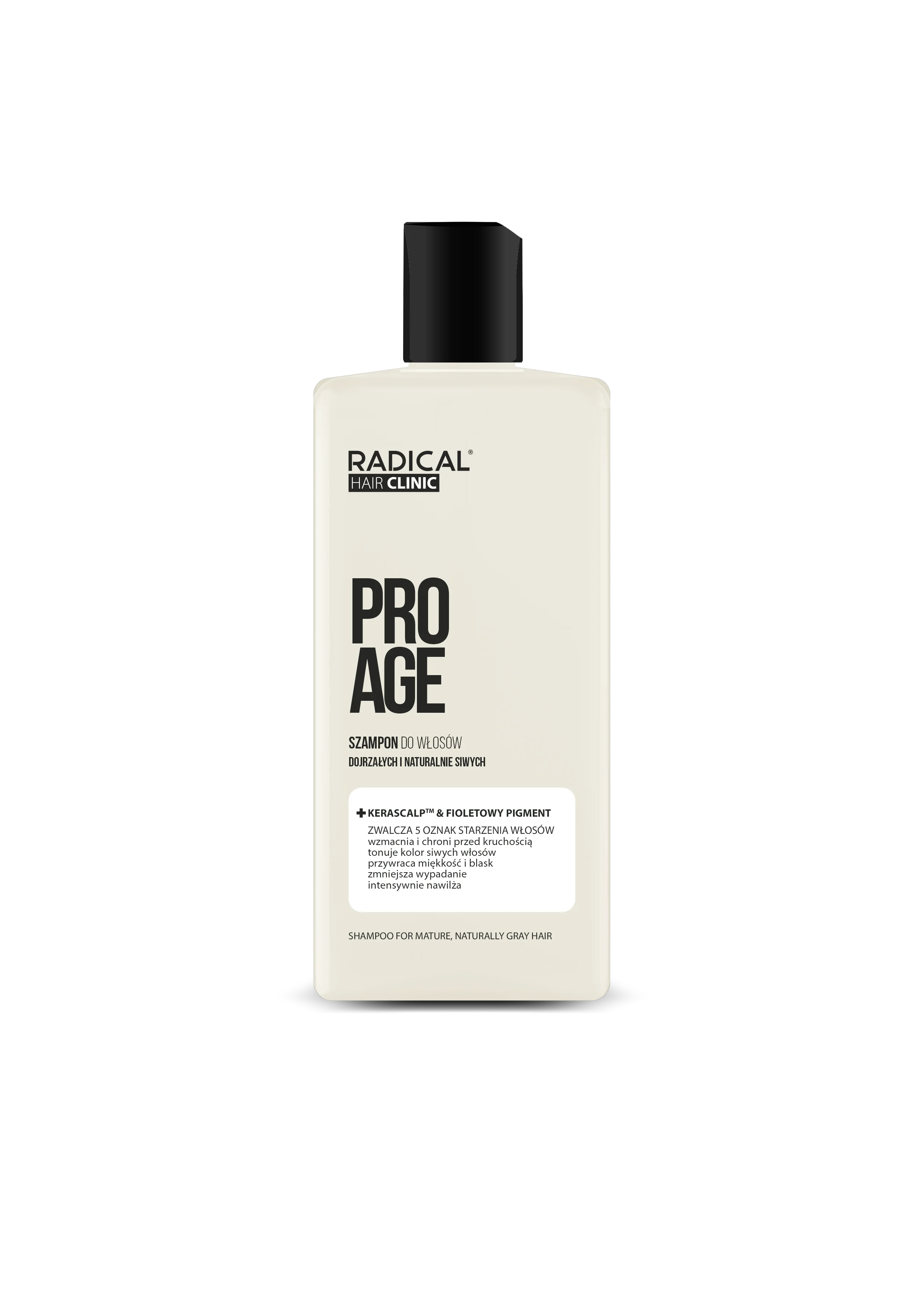 Radical Pro Age szampon do włosów dojrzałych i naturalnie siwych, 300 ml