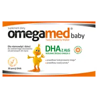 Omegamed Baby, suplement diety, 30 kapsułek twist off